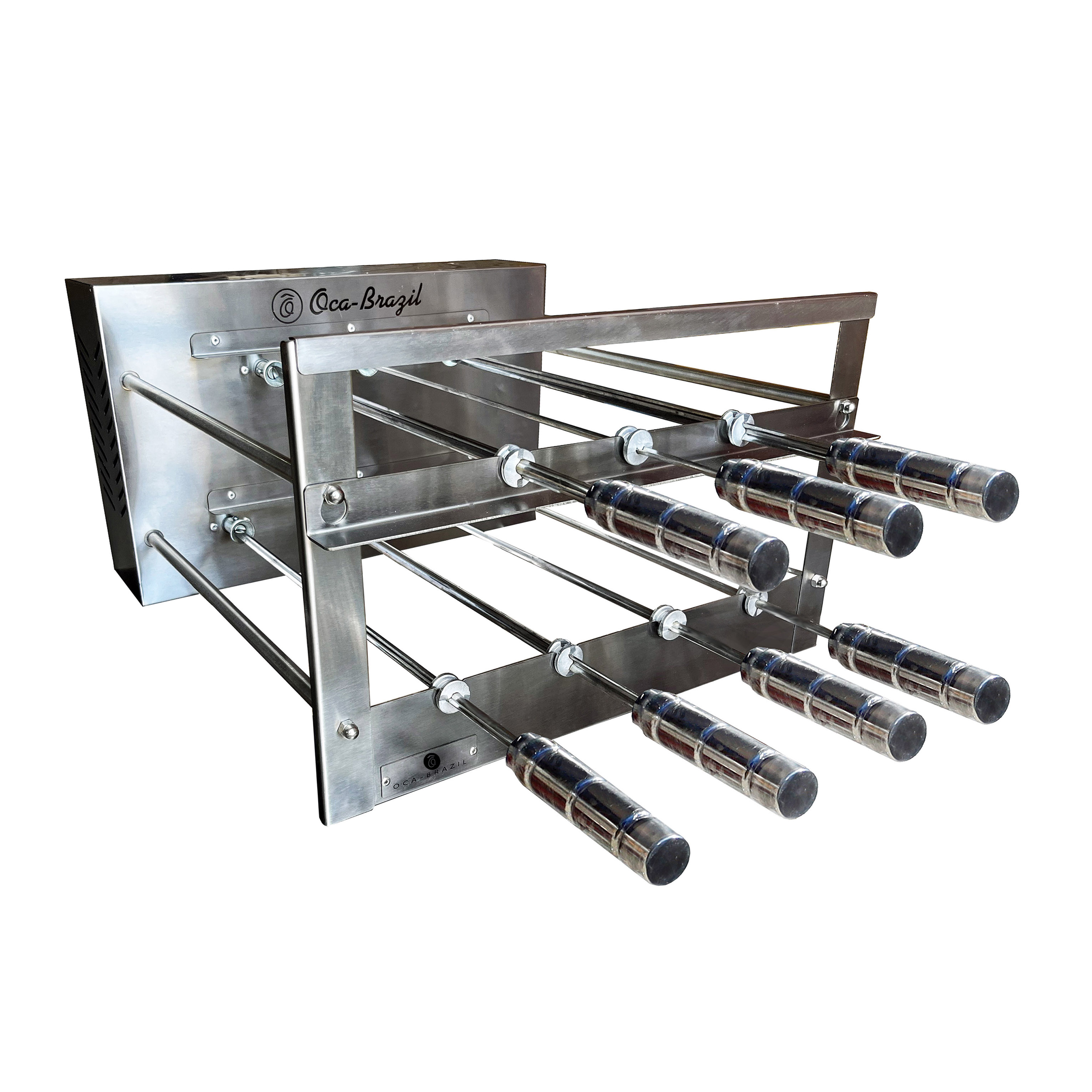Rotisserie System for Brazilian BBQ - 7 Skewers 
